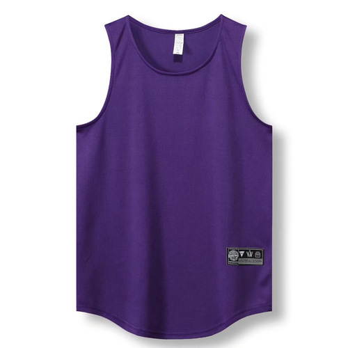 Flying Disc Sports Mesh Quick-Dry Backless Top for Men Running and Basketball Training Sleeveless Breathable Graphic Printing Backless Top