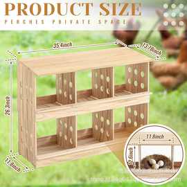 木制鸡巢箱家用木制母鸡孵蛋箱家用木制鸡巢木制母鸡窝厂家直供