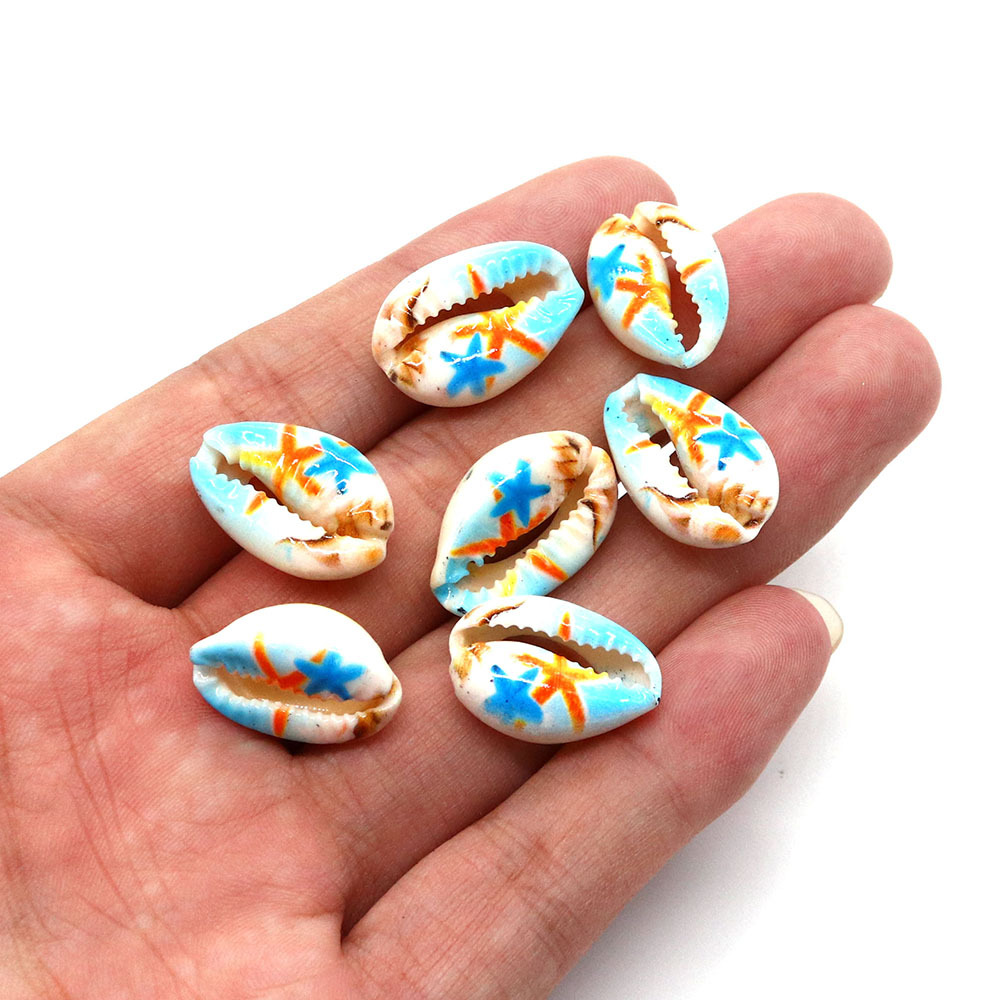 3g Weight Beads Jewelry Making Type 9*19mm Jewelry Making Size Jewelry Accessories Classification Smooth Embellishment 1 Piece Quantity shell Material Starfish, Hippocampus Pattern All Seasons Season Cute, Beach Style 1 Piece 9*19mm Shell Starfish Hippocampus Smooth Jewelry Accessories Beads 2