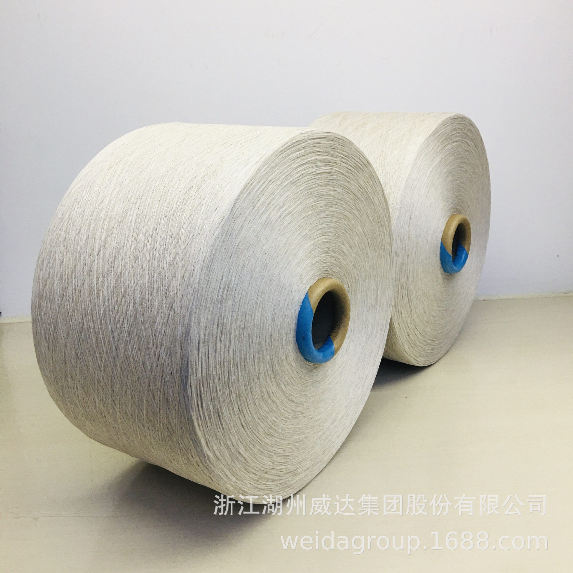 40年专业纺纱源头厂家直供20S气流纺全棉色纺纱OEC花灰