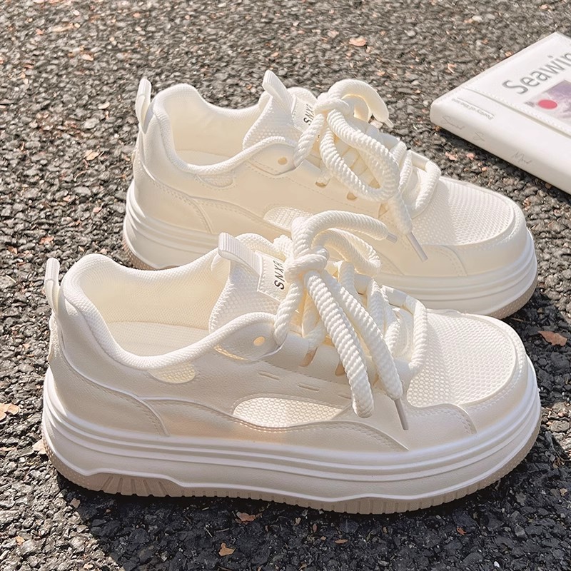 Zapatos de mujer de verano zapatos blancos nuevos zapatos de malla transpirables zapatos casuales zapatos deportivos