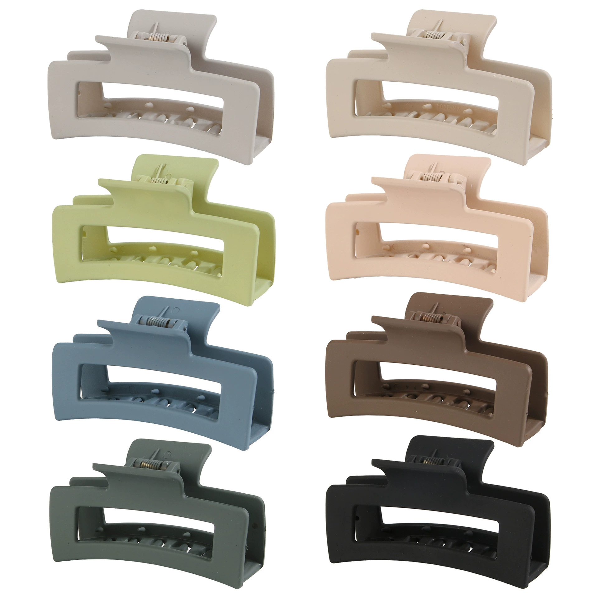 (Cross-border trading), rectangular matte crab pin, big shark, hairgrip, Amazon, simple and elegant design