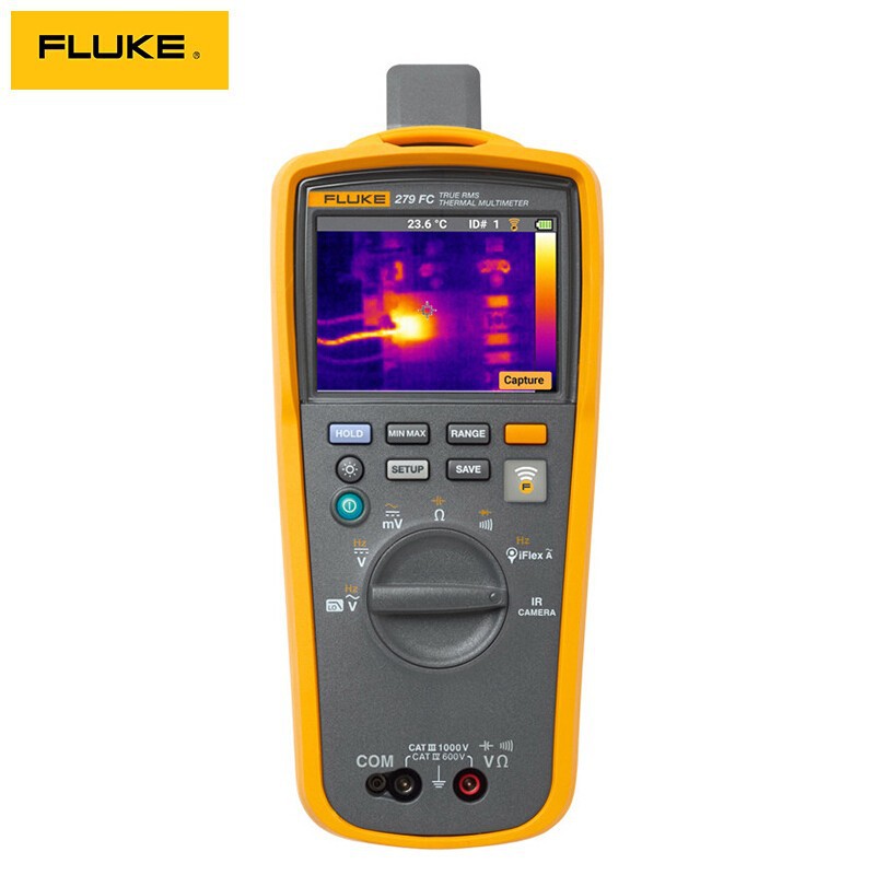 福禄克（FLUKE)279FC 经济型万用表热像仪 102 x 77分辨率 三年保