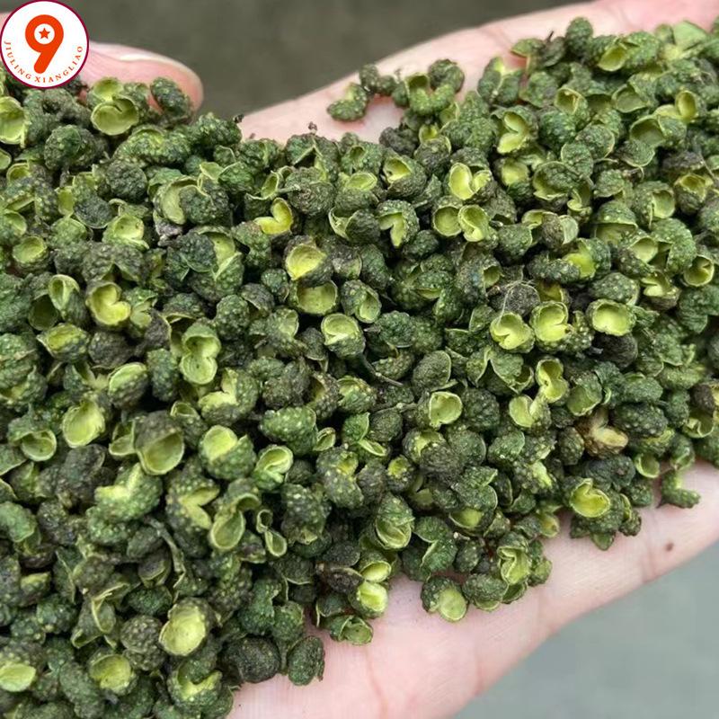 Sichuan Chongqing Special Hemp Green Peppercorns Vine Pepper Green Pepper Dahongpao Spicy Seasoning Hot Pot Base Wholesale