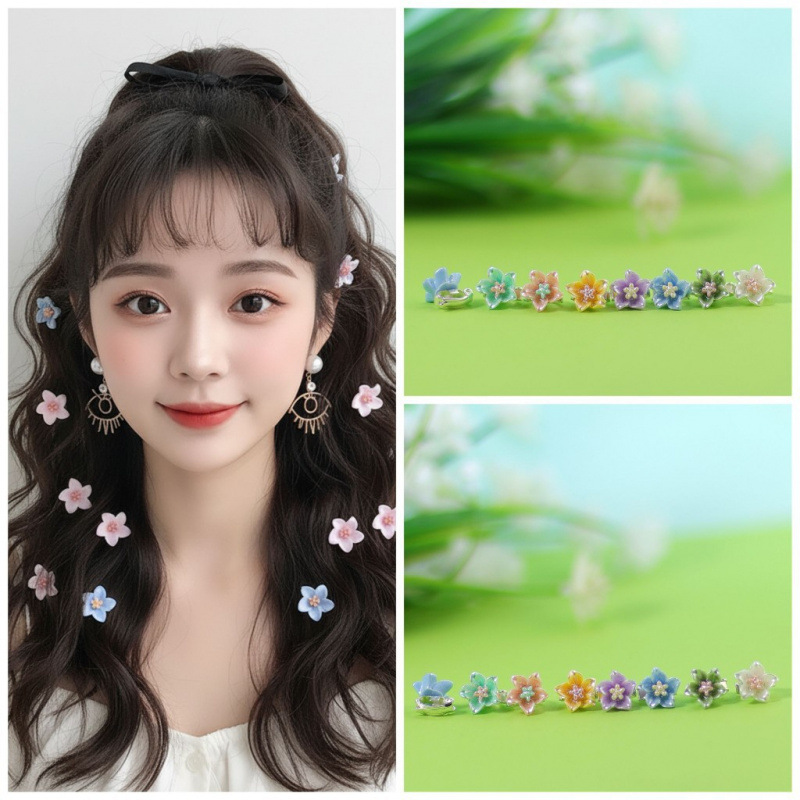 Hair clips, hair pins, bead clips, hair accessories, foreign trade hair ornaments, hairpins for girls, princess updo and braiding hair clips