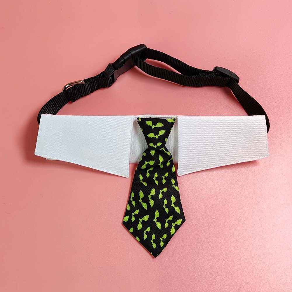 Tanpopo transfronterizo perro guapo estilo británico Halloween PET tie ropa perro corbata accesorios al por mayor