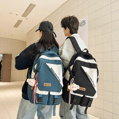 2025 新大容量中学生スクールバッグ防水旅行レジャー学生バックパックバックパック