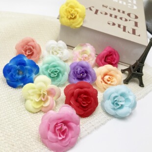 �S��ֱ�N4cm����õ�廨�� �ֹ�DIYС���� ��c�廨�赸ȹ�b�õ��