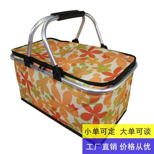 Outdoor Camping Heat Preservation Box Refrigerated Stall Portable Multifunctional picnic Basket Thickened Aluminum Foil Heat Preservation Bag