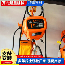 加工定型1吨2吨3吨5吨电动环链葫芦  低净空环链电动葫芦省力
