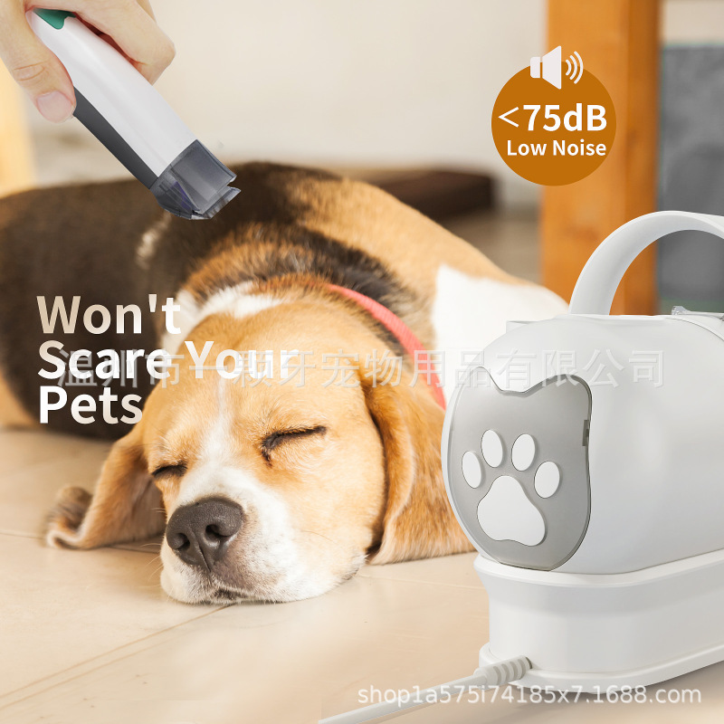 犬猫用クロスボーダーペット7in1シェーバー、プロ用電動バリカン、多機能ヘアトリマー、足剃り、電動バリカン|undefined