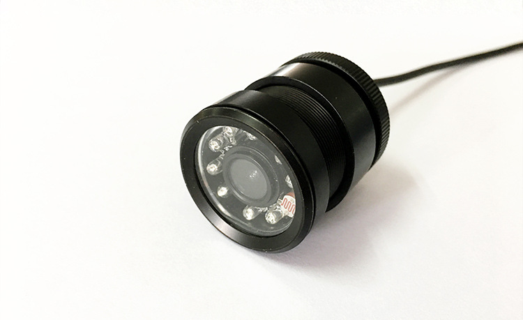 Perforated 28mm Car Camera 8Led Hd Infrared Night Vision Reversing Camera Rear View Rear Camera Wide Angle