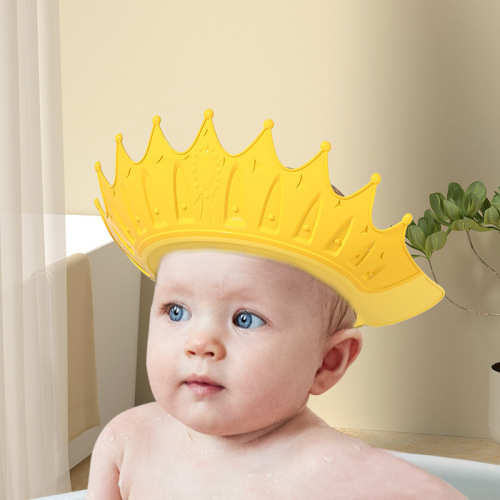 Baby Head Cap Water Stop Ear Protection Infants Children Shampoo Hat Kids Bath Head Wash Gadget Waterproof Cap