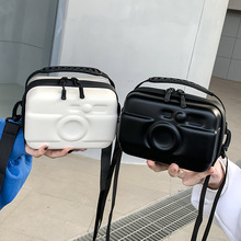 硬壳盒子包跨境潮酷时尚相机包耐磨防水斜挎包单肩包时尚小方包