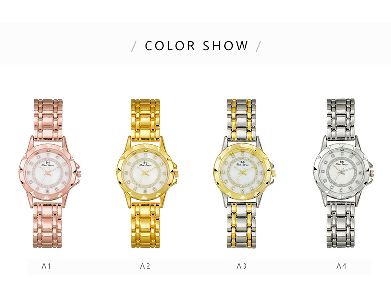 Geometric Pattern All Seasons Season Women's Gender Simple Style Style Simple Style Geometric Jewelry Buckle Quartz Watch Women's Watches