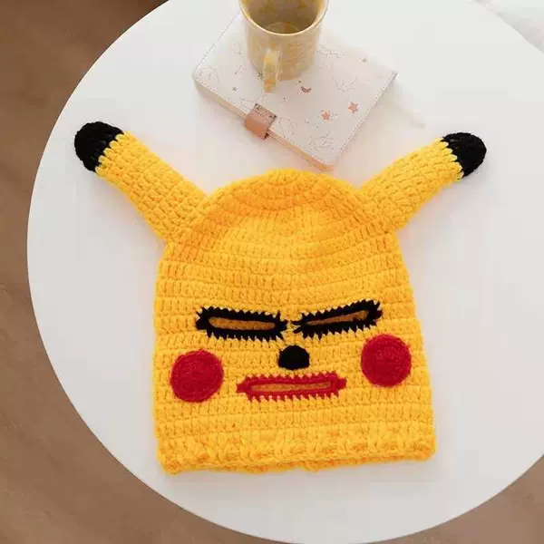 Yellow Pikachu Hood - see details