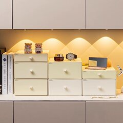 玄関収納ボックス置物化粧品収納ボックスリビングオフィスデスクトップ引き出し式収納ボックス置物棚