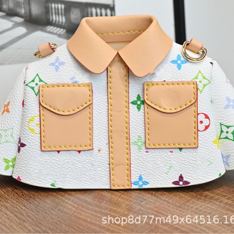 驴家小衣服斜挎链条包时尚潮流个性斜挎包洋气搞怪夹克单肩包现货|undefined