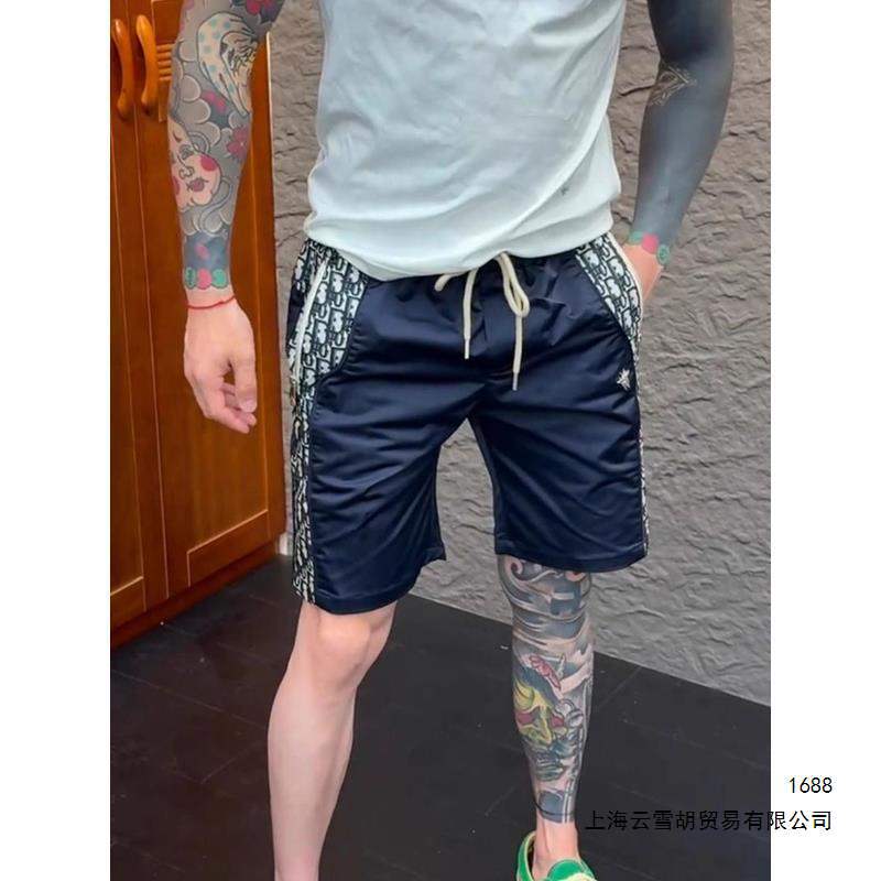 New summer men's shorts, fashionable, versatile, casual, five-point beach shorts, business style, European feel, handsome men's trousers