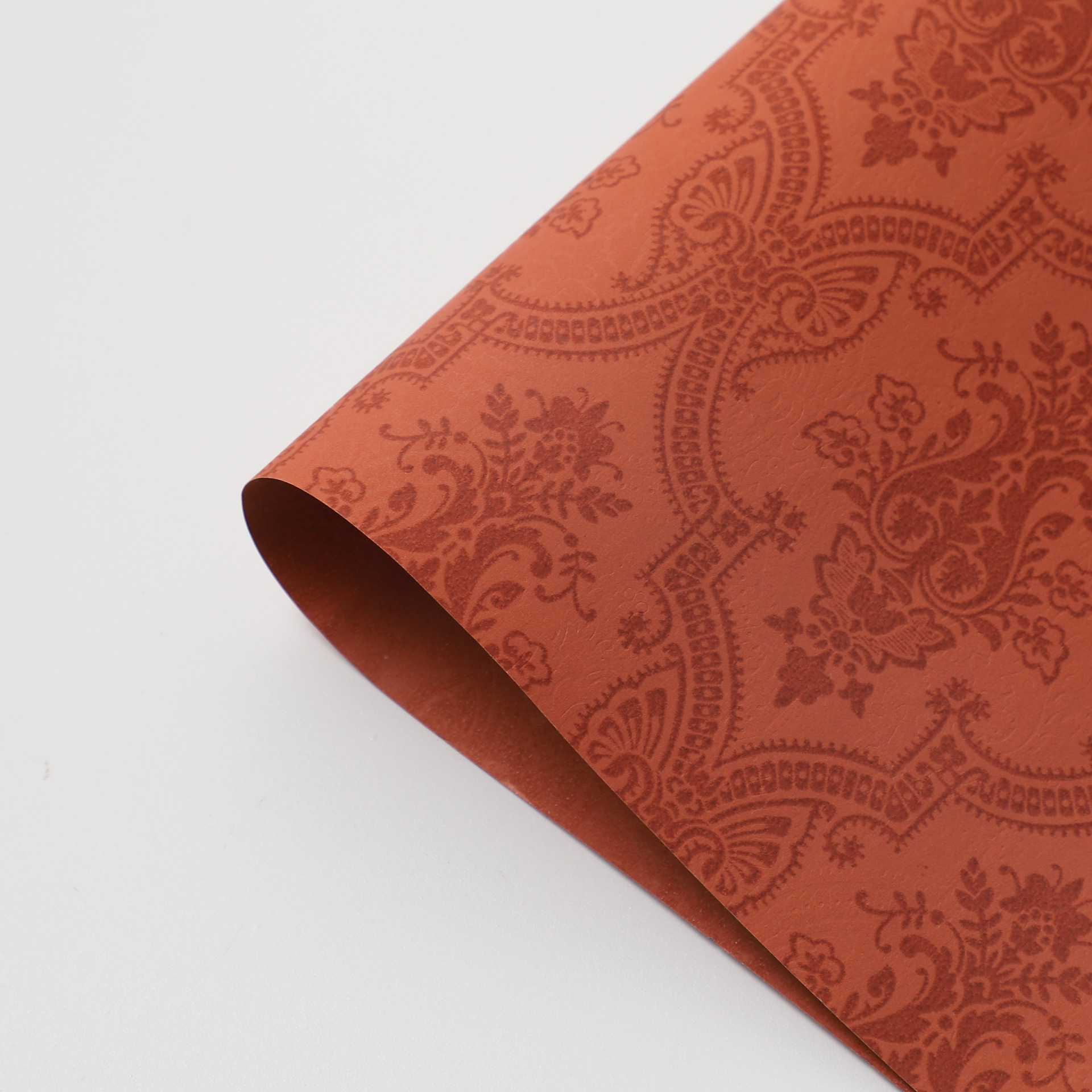 Materiales de embalaje de ramo de papel barroco algodón de alta calidad impermeable flor flor florista materiales de embalaje floral al por mayor