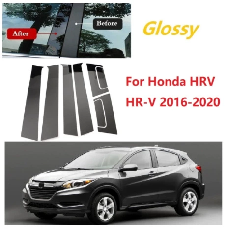 Для отделки окон автомобиля Honda XRV/beehrv Honda HR-V2016-2020PC черная паста для стойки