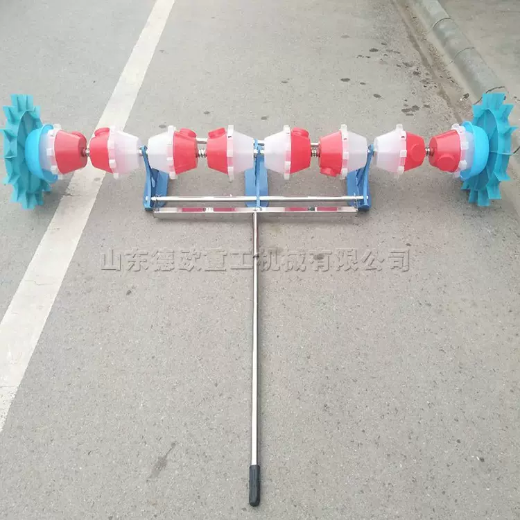 便携式水稻直播机手推式水稻点播机农作物不锈钢材质田地运秧机