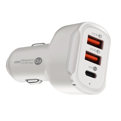 Car Charger Pd+Qc3.0 Dual USB | Mobil şarj cihazları