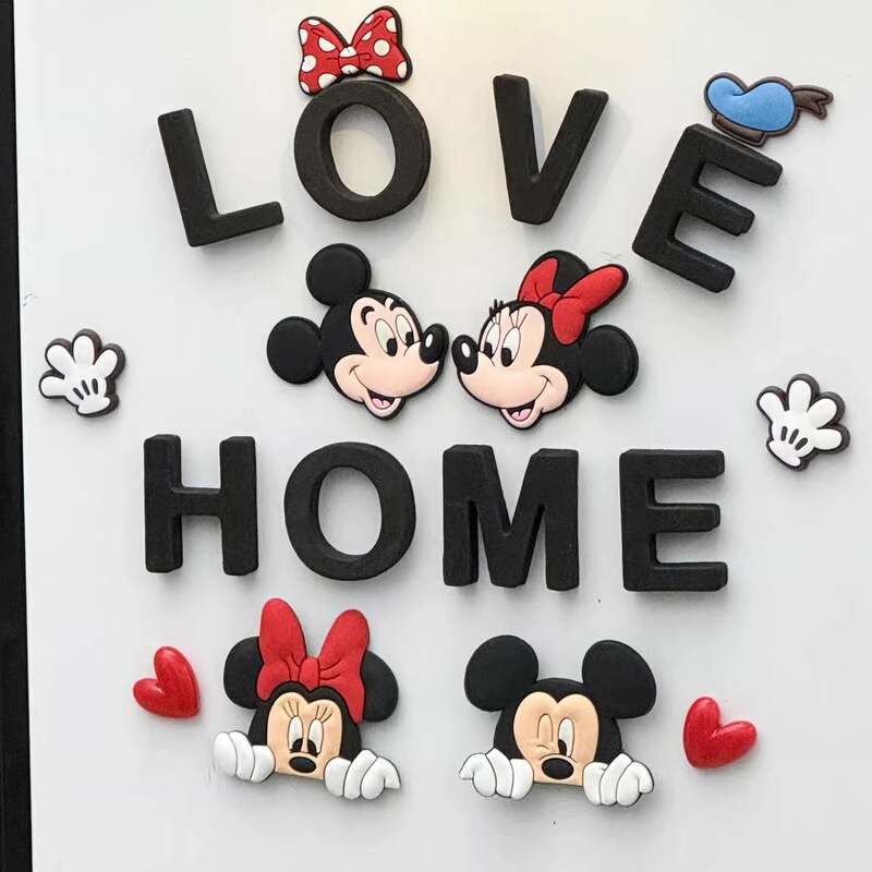 Creative Magnetic Letter Home Cartoon Animation Refrigerator Sticker Happy Family Love Couple Entry Door New House Decoration Creative Magnetic Letter Home Cartoon Animation Refrigerator Sticker Happy Family Love Couple Entry Door New House Decoration