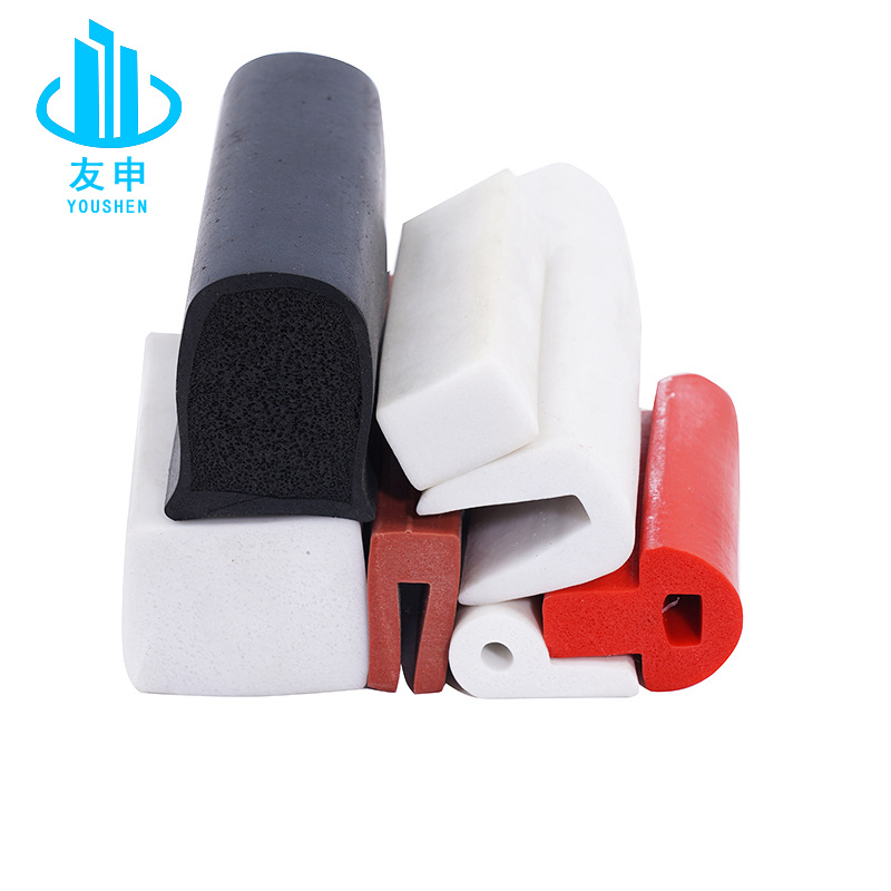 耐高温阻燃硅胶密封发泡条防尘防水密封条批发厂硅橡胶带背胶耐油