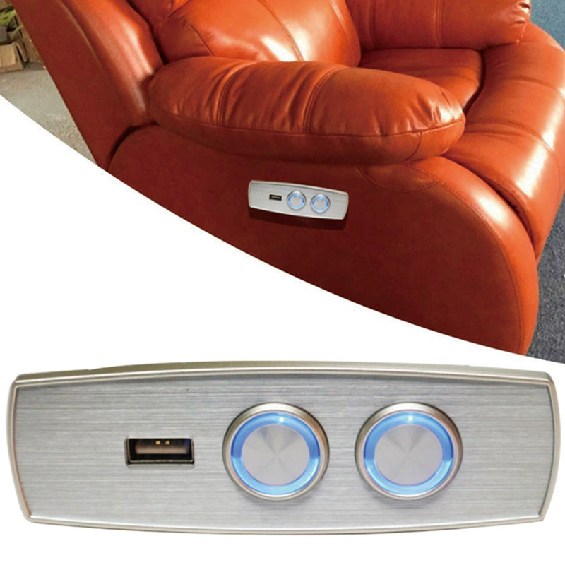 Интеллектуальный Электрический диван-кровать Электрический мотор толкателя телескопическая штанга контроллер вперед и назад ручной переключатель управления мебельная фурнитура