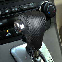 适用07 08 09 10 11年老款本田CRV思威档把套真皮排挡套自动档套