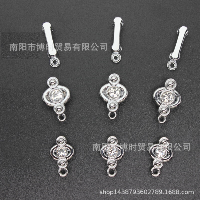 8mm Alloy Letter Diamond Alphanumeric DIY Jewelry Single Diamond Lug DIY Jewelry Accessories Letter Accessories