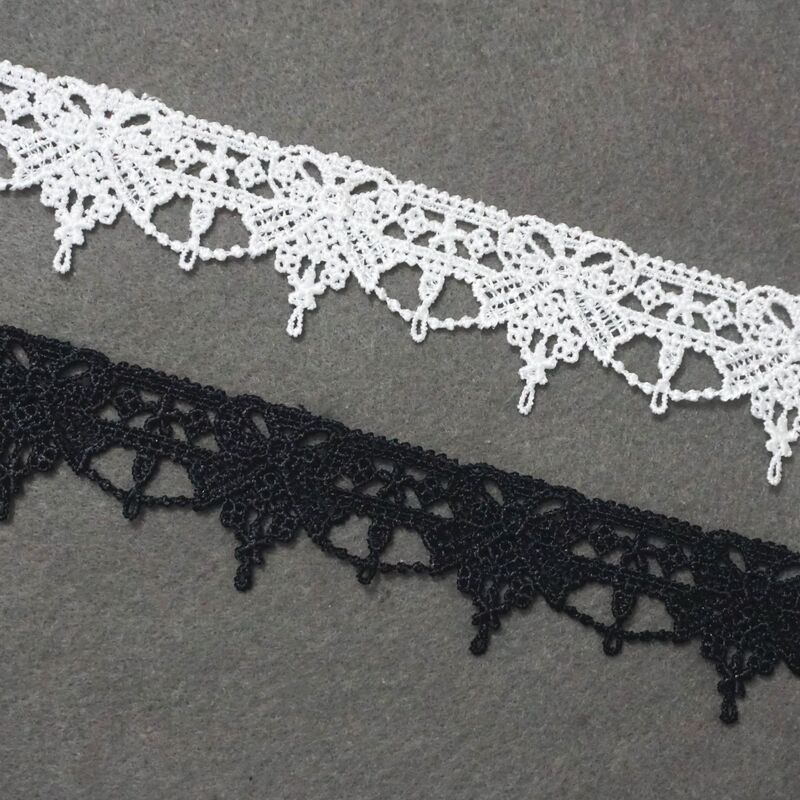 in stock multi-style water-soluble lace classic polyester light barcode clothing cheongsam underwear skirt lace accessories