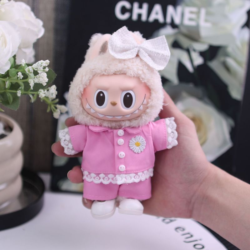 衣類のみ 17cmlabubu ベビー服第一世代、第二世代、第三世代ラブブビニール服ベビー服着替えセット卸売|undefined
