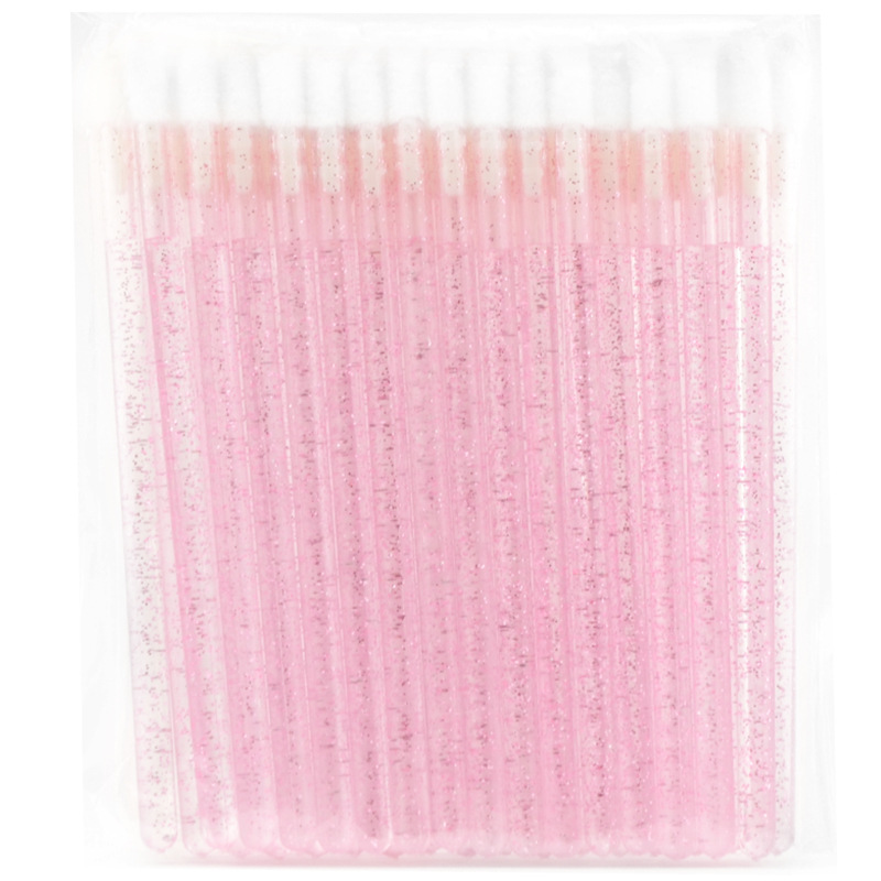 NAGARAKU mousse burbuja hisopo de algodón SPA flocado labio cepillo de limpieza palo hisopo de algodón Maquillaje Pestañas herramienta de belleza