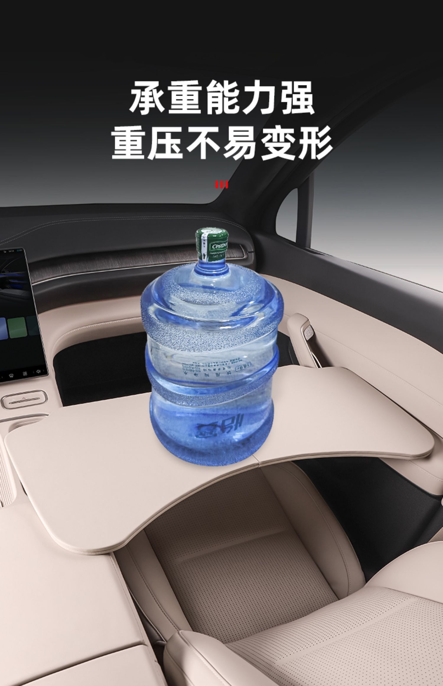 Suitable for Nio Es6, Ec6, Es8 Car-Mounted Small Table Board, Foldable Computer Table, Dining Table, Car Interior Decoration Items