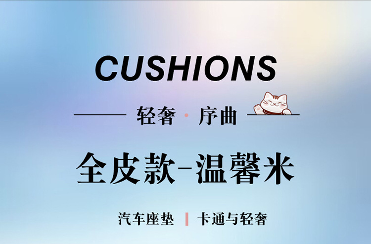 24 years Car seat cover new all-inclusive lucky series full leather car cushion four seasons wholesale Amazon
