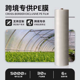 塑料大棚PE透明20丝大棚膜 农用塑料薄膜大棚膜 加UV塑料布