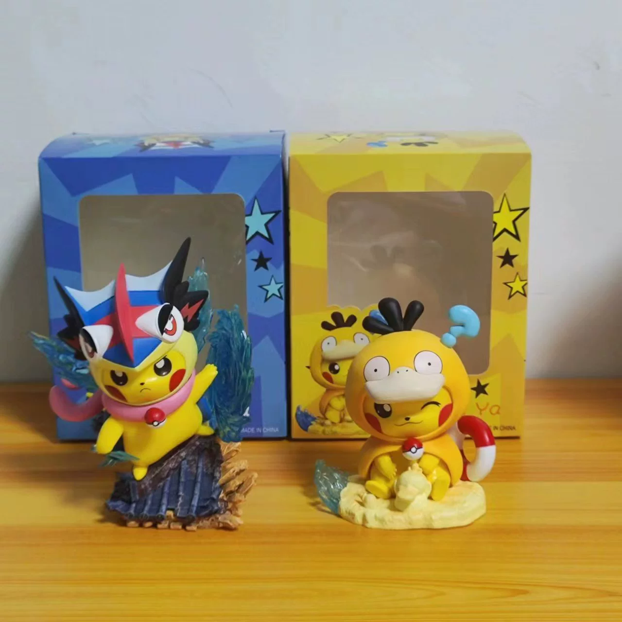Питомец эльф Пикачу преобразование серия COS Jia He Ninja Frog может утянуть Duck Duck вер. руки -модели оптом
