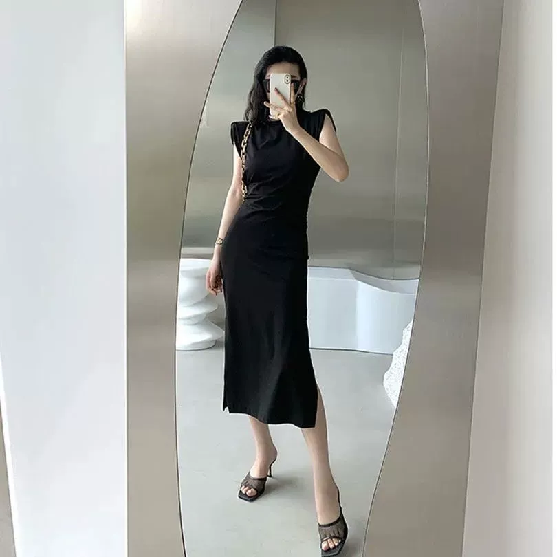 Retro summer dress, brand sexy skirt