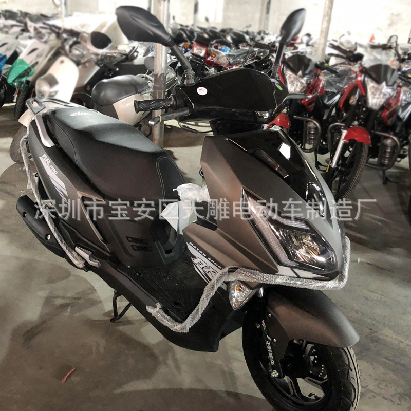 Auténtico Wangye AR125c scooter combustible Guo Si electric injection puede ser marcado UY segunda generación de alta gama para llevar motocicleta