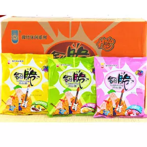 Henan Jiaozuo Henan Bamboo Golden Crispy 40 упаковок * 53 г лапши быстрого приготовления сухая лапша с большей экономией и бесплатной доставкой
