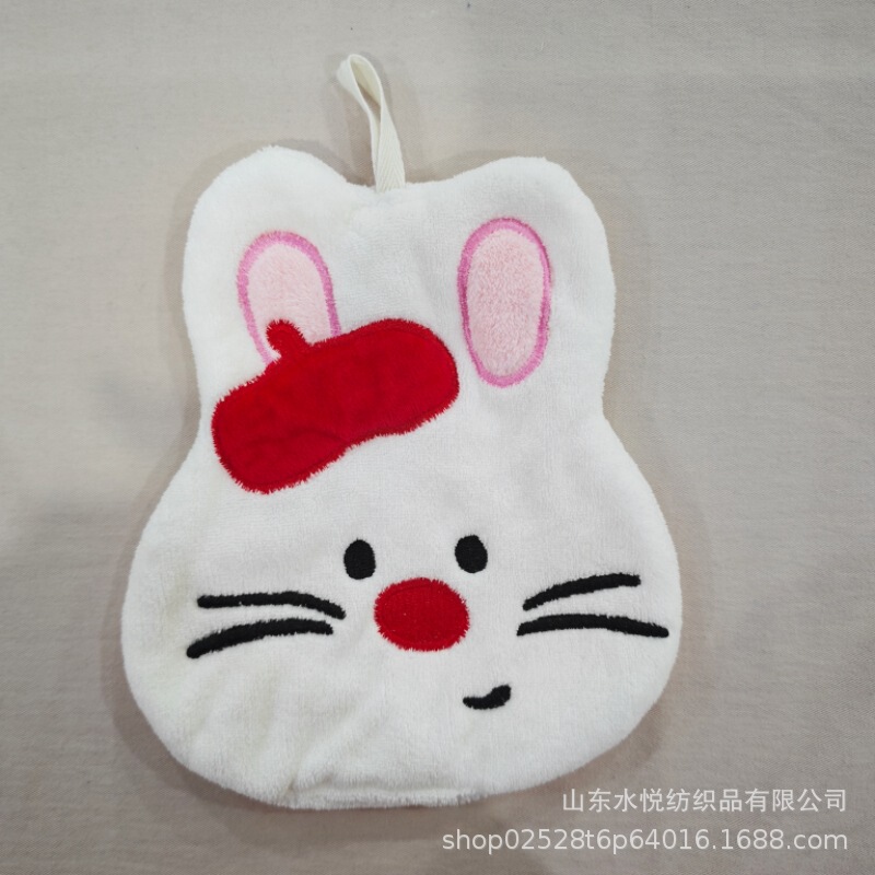Christmas Hanging Cartoon Creative Children's Hand Towel Kitchen Bathroom Absorbent Towel Shaped Hand Towel Christmas Hanging Cartoon Creative Children's Hand Towel Kitchen Bathroom Absorbent Towel Shaped Hand Towel