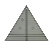 60度等边三角形 8 英寸绗缝尺子模板 亚克力尺缝纫尺模板拼布工具