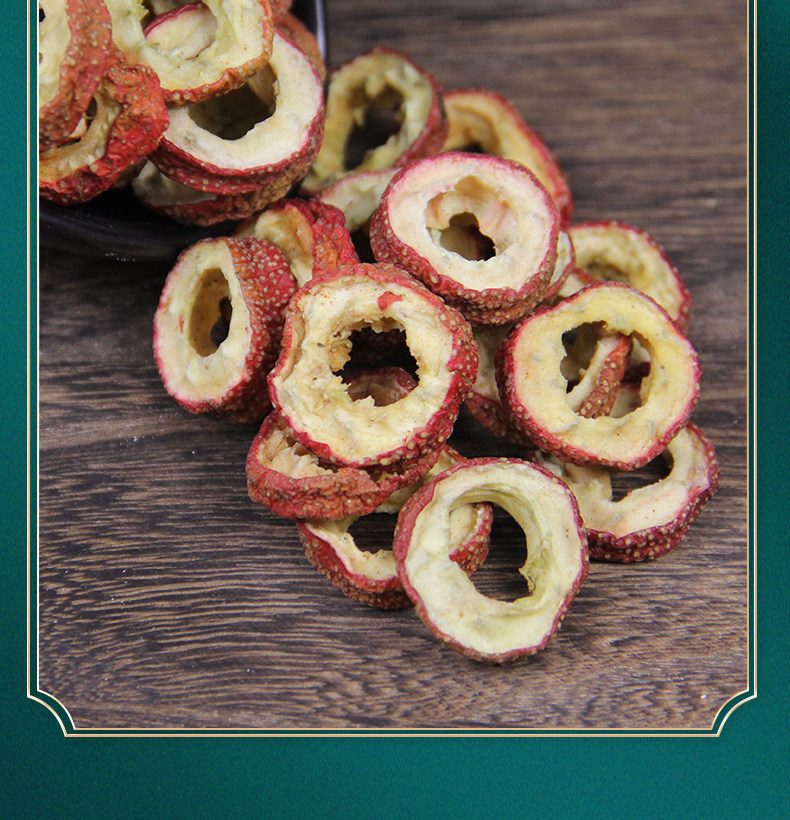 Dried Hawthorn Fruit Slices Shan Zha 500g Pitted Hawthorn Berry for Tea and Soup in use