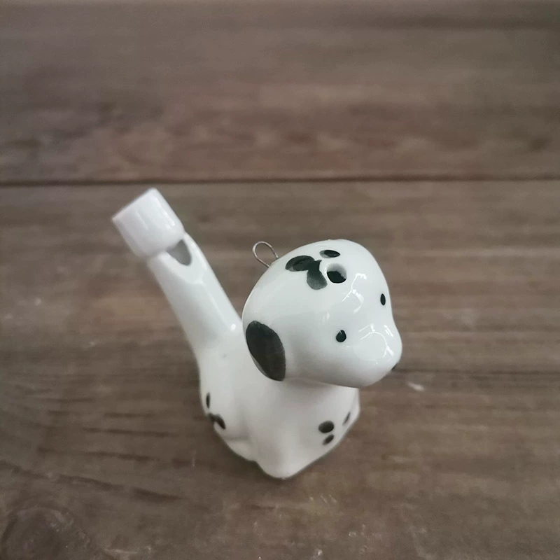Ceramic Whistle Bird with Lanyard Music Whistle Ceramic Water Bird Scenic Stand Hot Selling Kindergarten Gifts