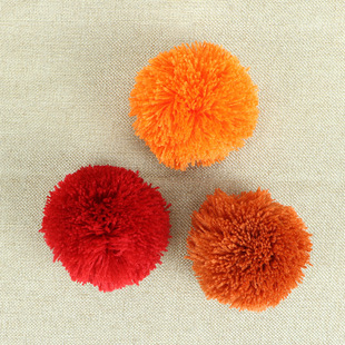 �F؛4cm5cm6cm��]ë�����o�� ñ��ë����pompom��1-10cm����