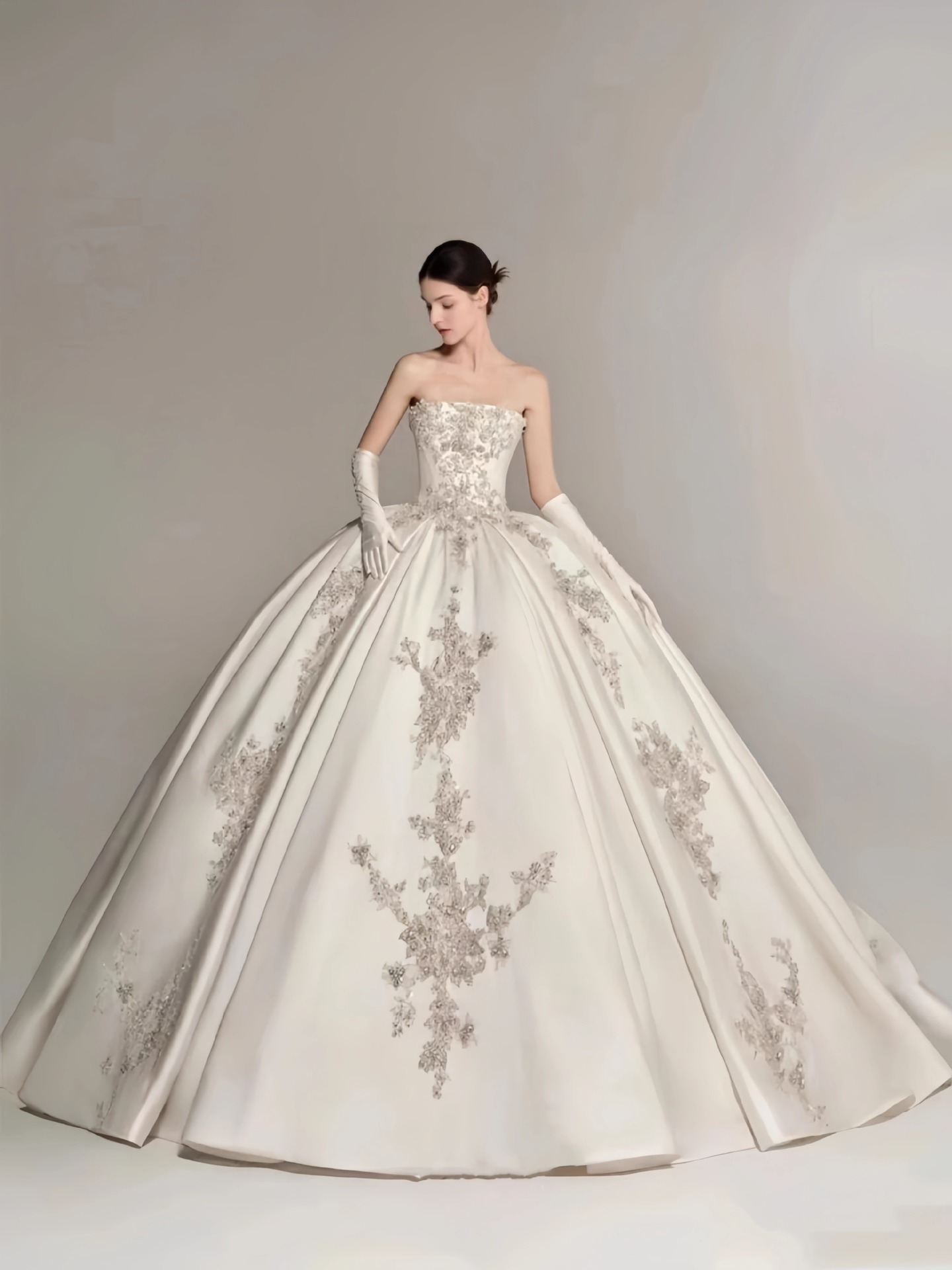 Tube top for bride