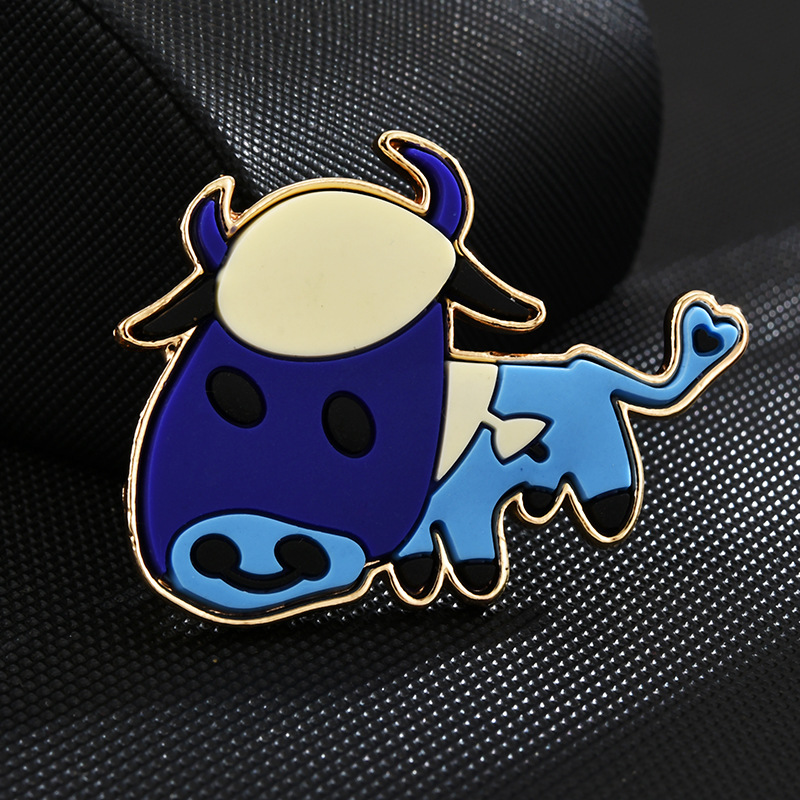 25g Weight Brooches Classification Daily Occasion Alloy Material Animal, Cartoon Pattern Unisex Gender Enamel, Plating Design Cute, Simple Style Style Cute Simple Style Pin Animal Cartoon Alloy Enamel Plating Unisex Brooches 2
