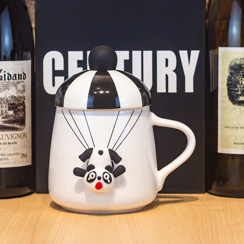 Cada 5 Yuan taza de cerámica taza de liquidación cantidad de stock no es mucho taza de café taza de agua taza de dibujos animados taza de desayuno